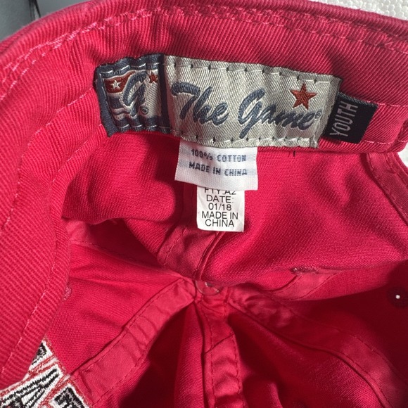 NC State Wolfpack Hat Cap Strap Back Pink Football North Carolina Girls Youth - Picture 5 of 6